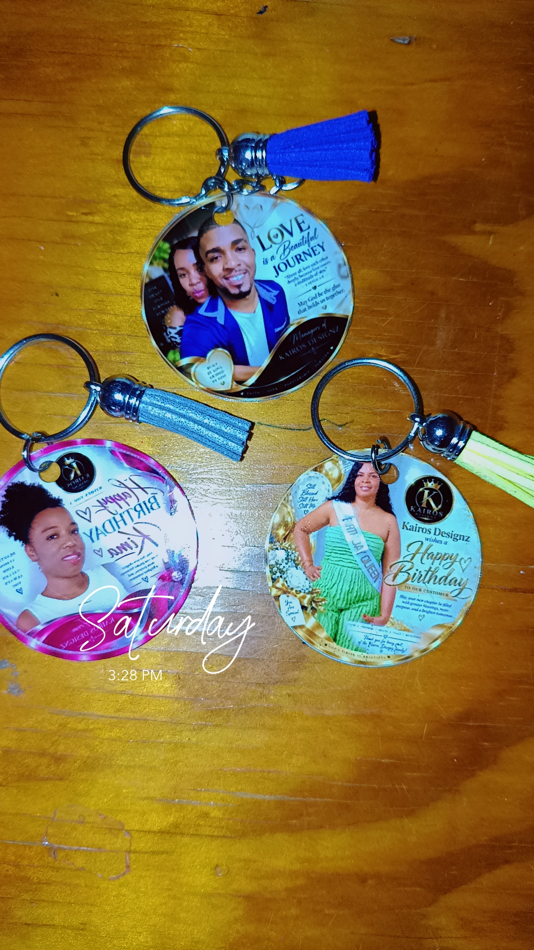 Personalized key ring 3